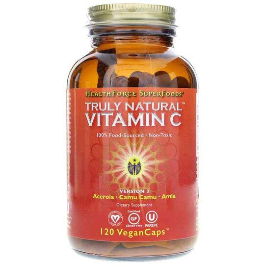 Truly Natural Vitamin C Capsules, SFN